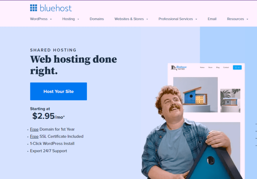 Bluehost-Hosting